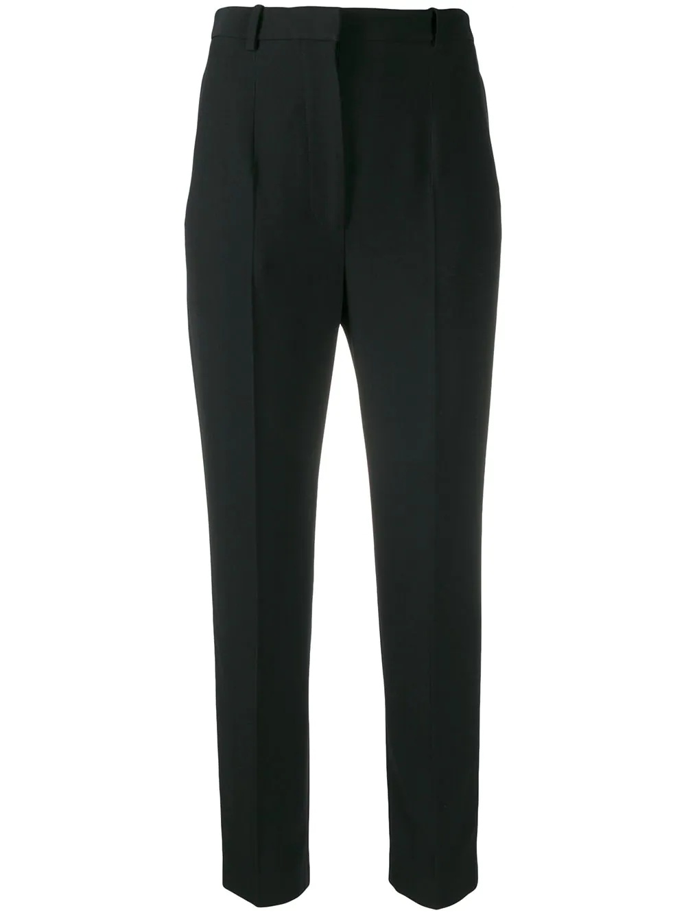 high-waisted tailored trousers - 1