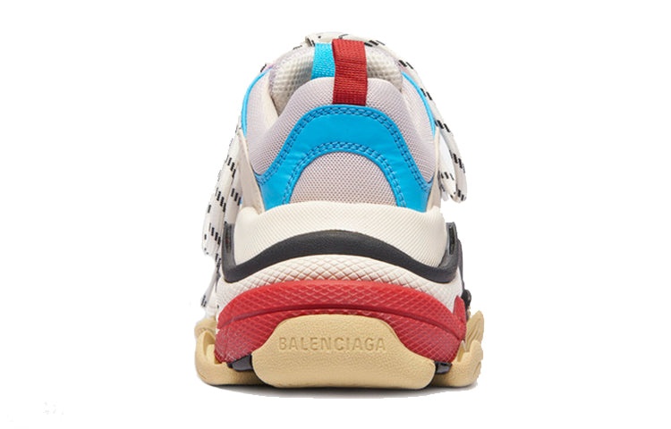 (WMNS) Balenciaga Triple S 'White Blue Pink' 2019 524039W09OH4196 - 5