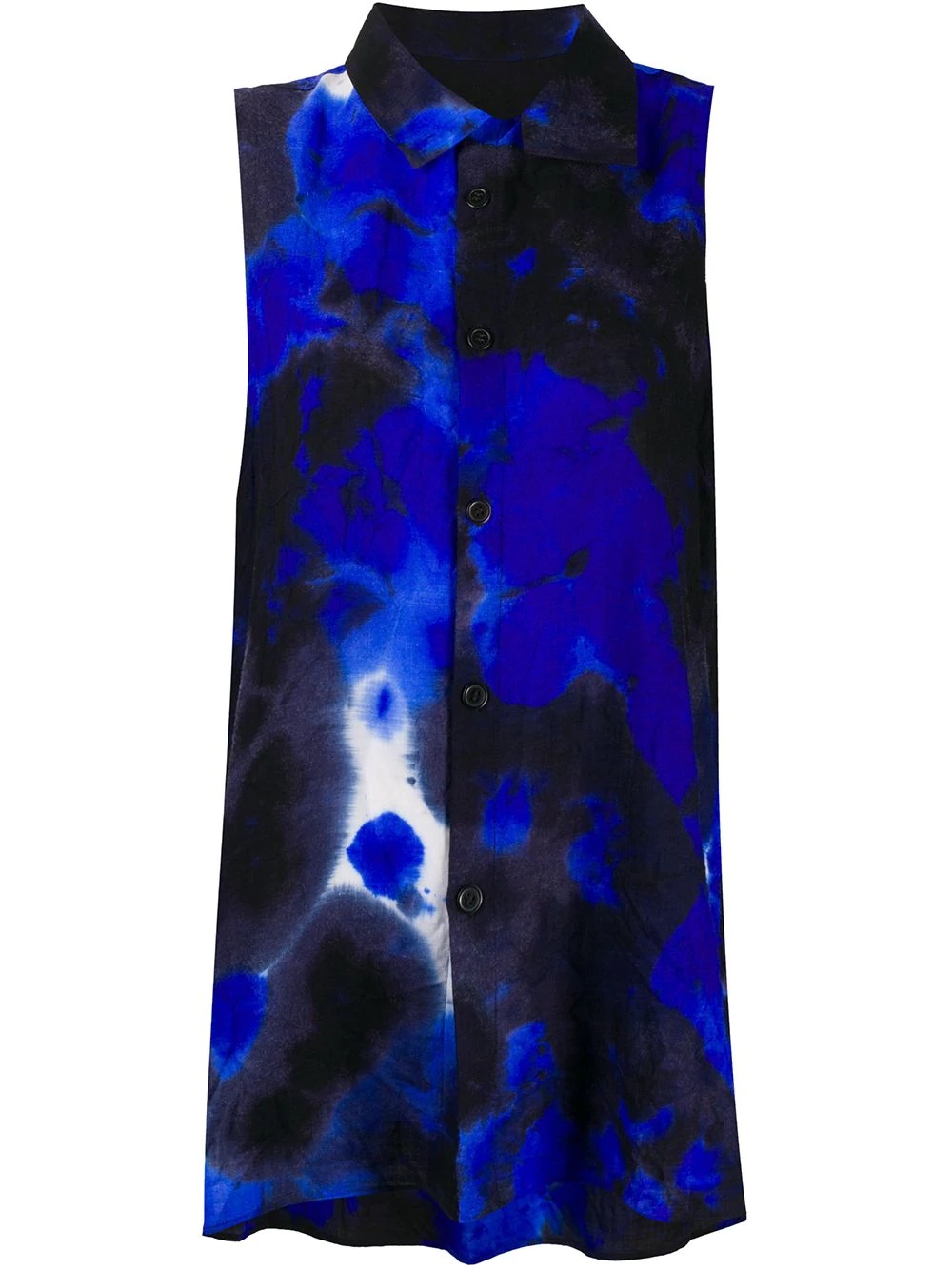 longline tie-dye shirt - 1