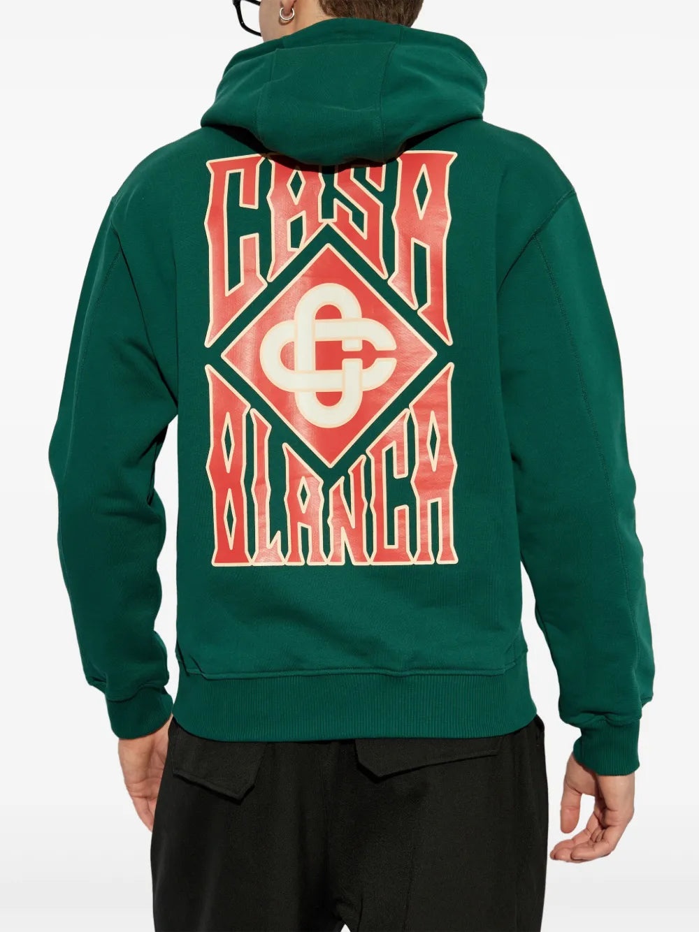 GOTHIC STACKED-LOGO HOODIE - 3