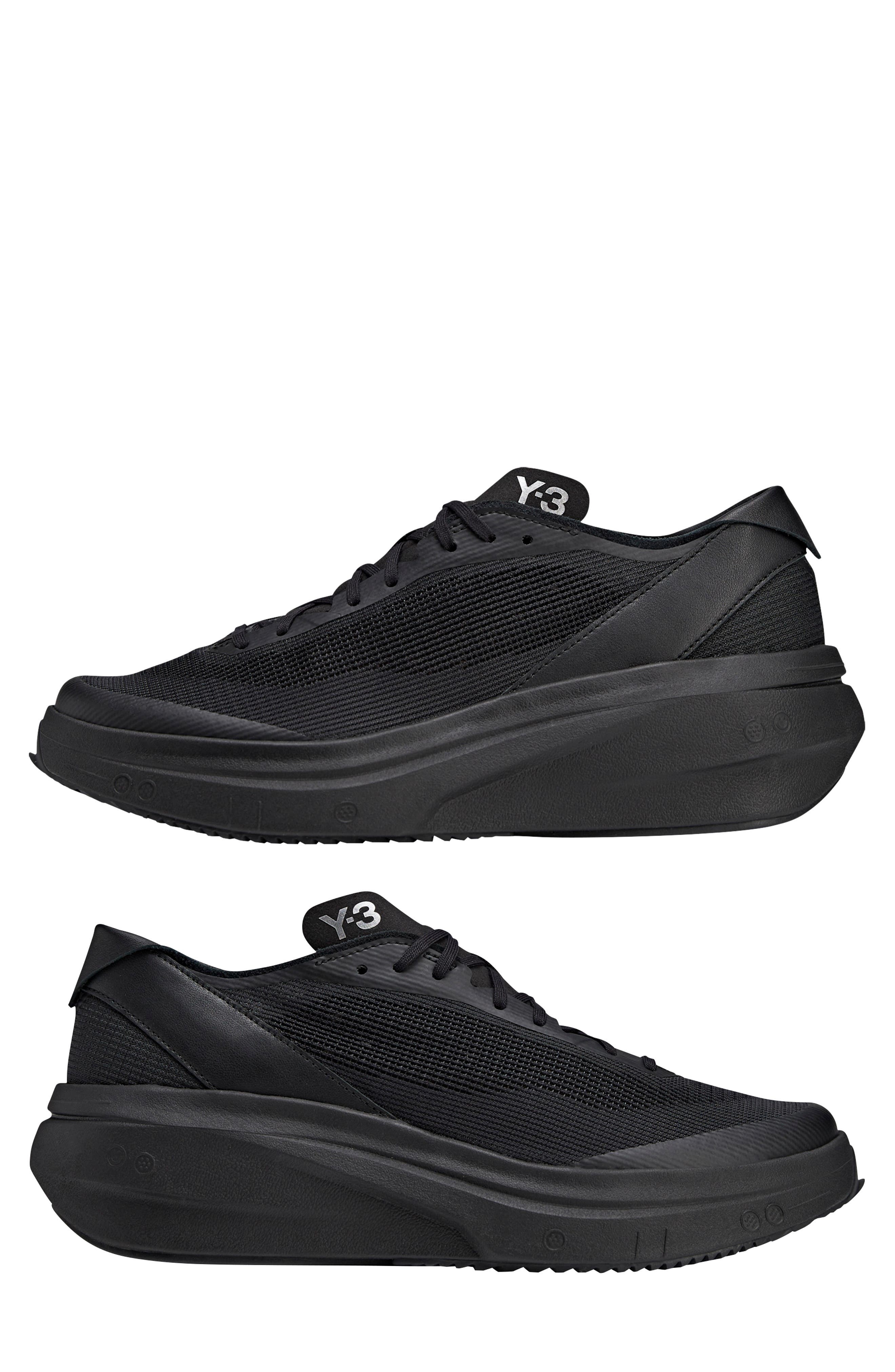 Y-3 Gender Inclusive Subaya Sneaker in Black/Black/Black at Nordstrom - 7