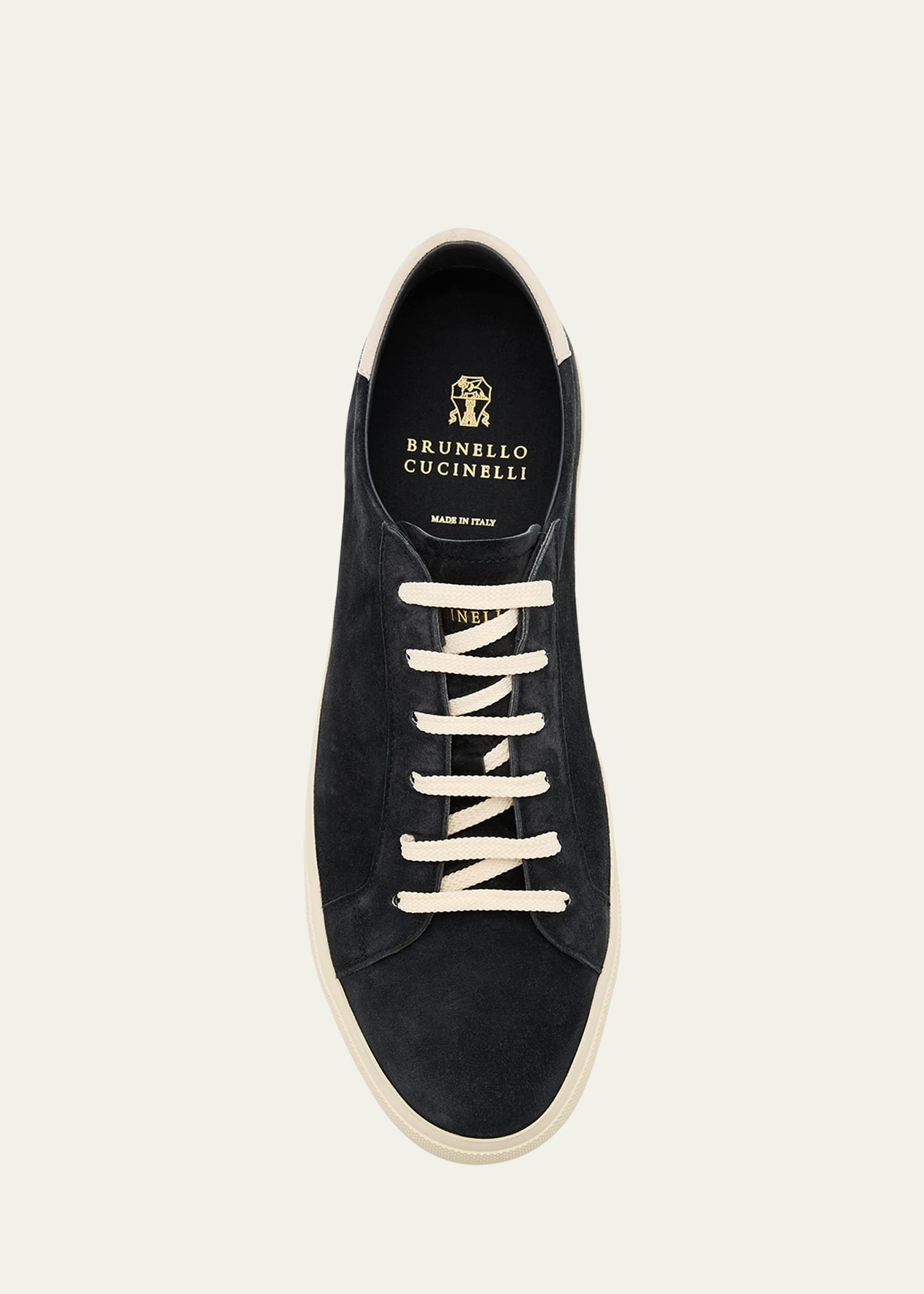 Men's Suede Low-Top Sneakers - 5