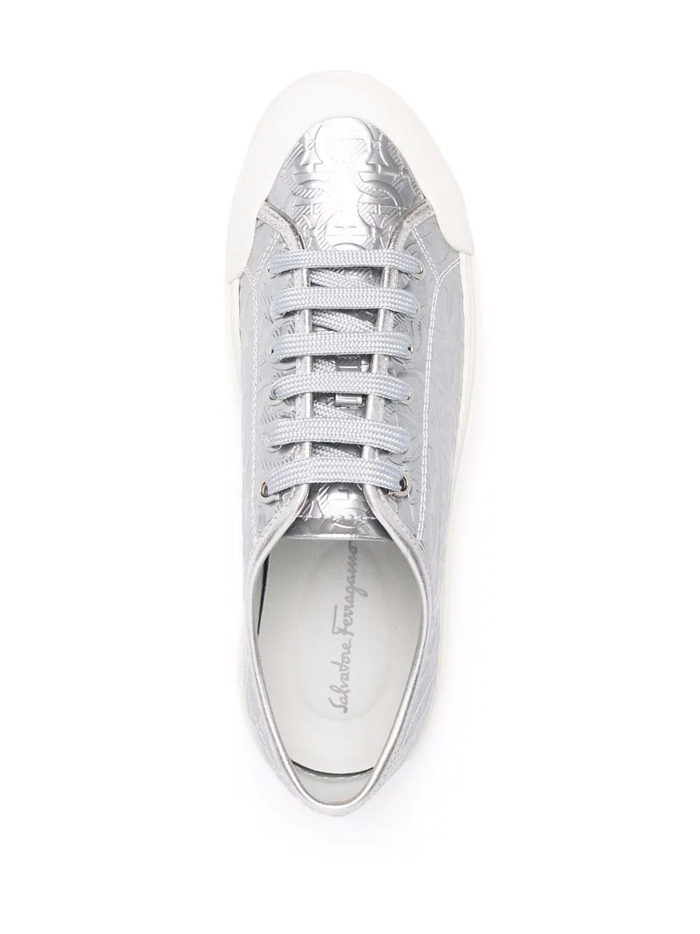 Gancini low-top sneakers - 4