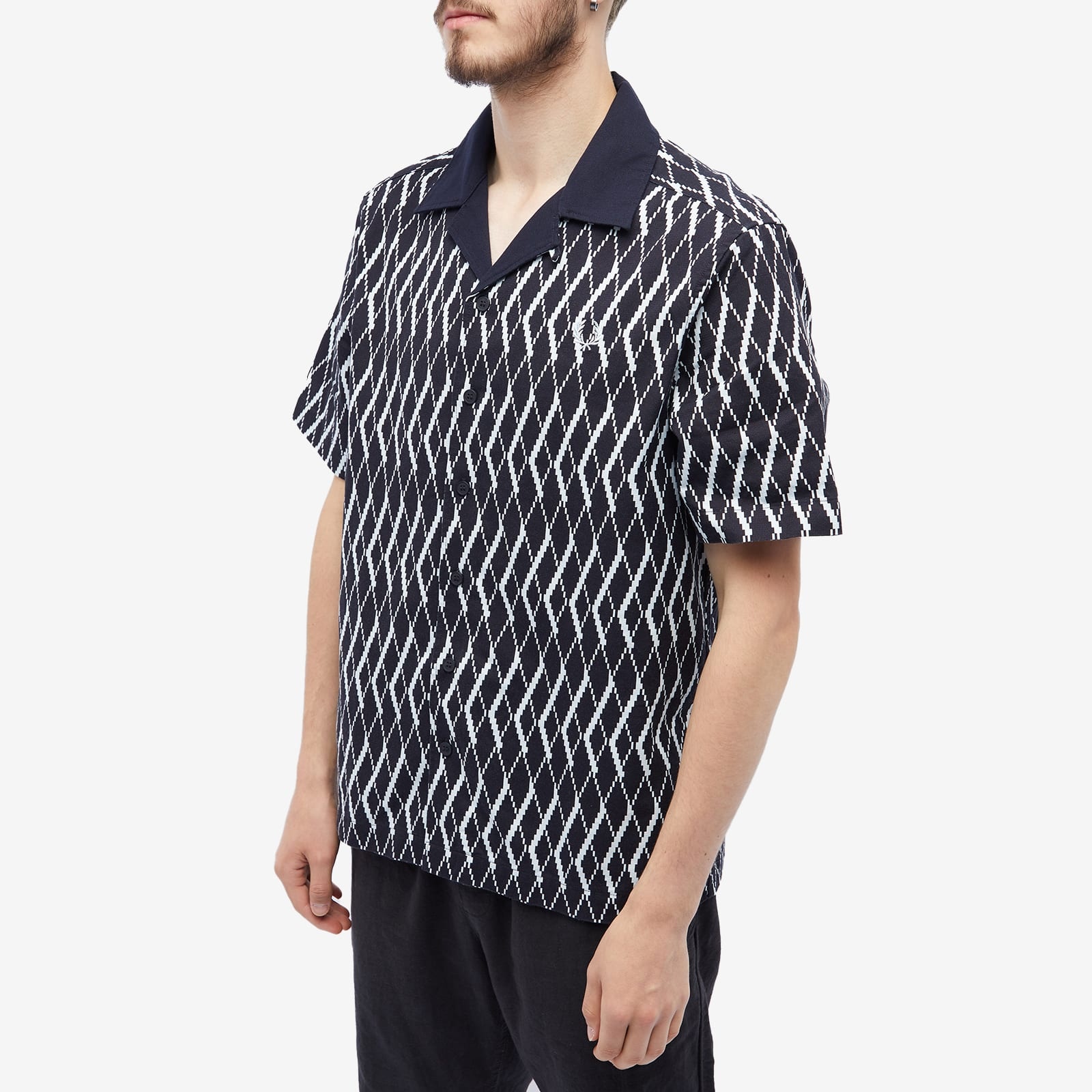 Fred Perry Argyle Print Vacation Shirt - 2