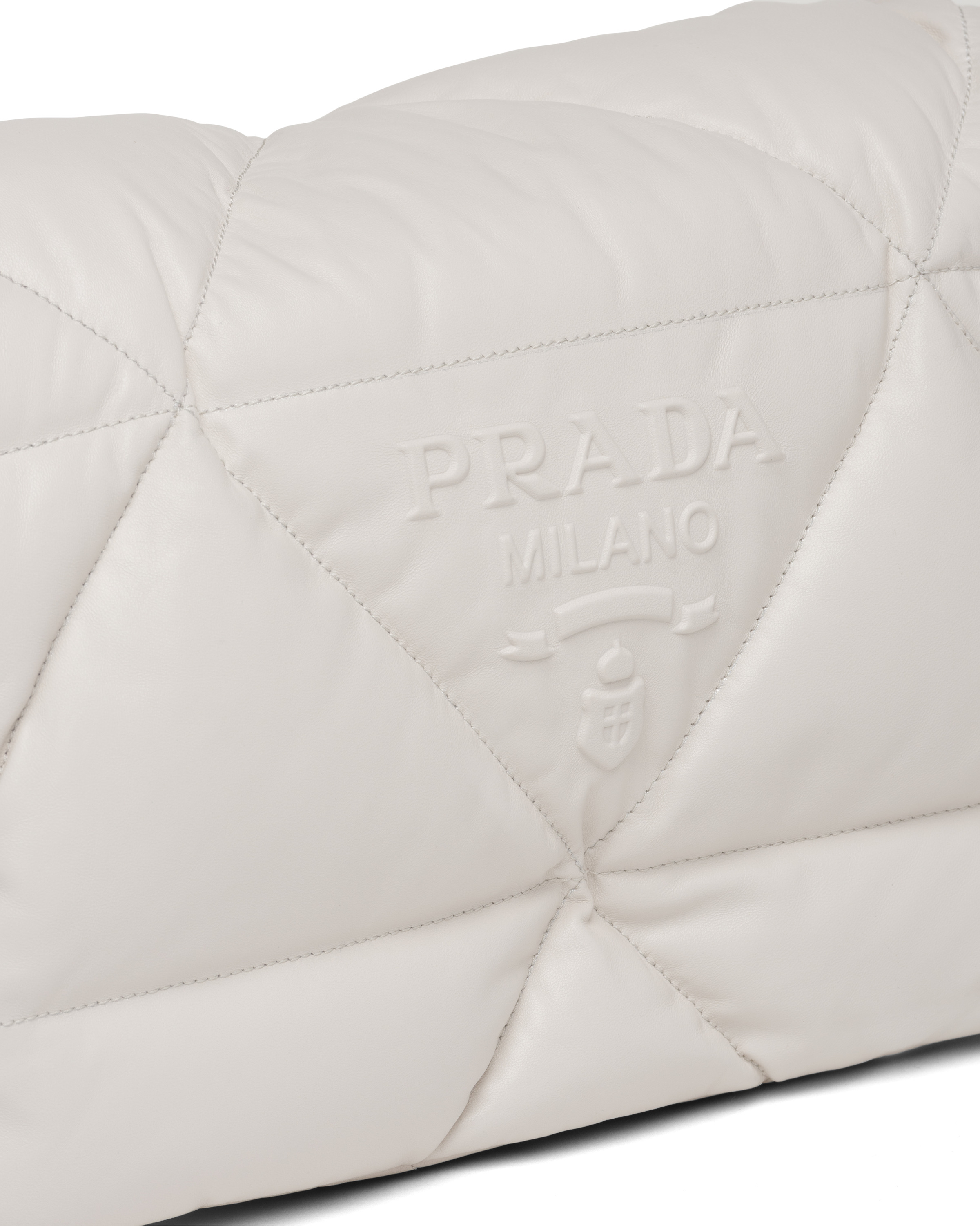 Padded nappa leather shoulder bag - 6