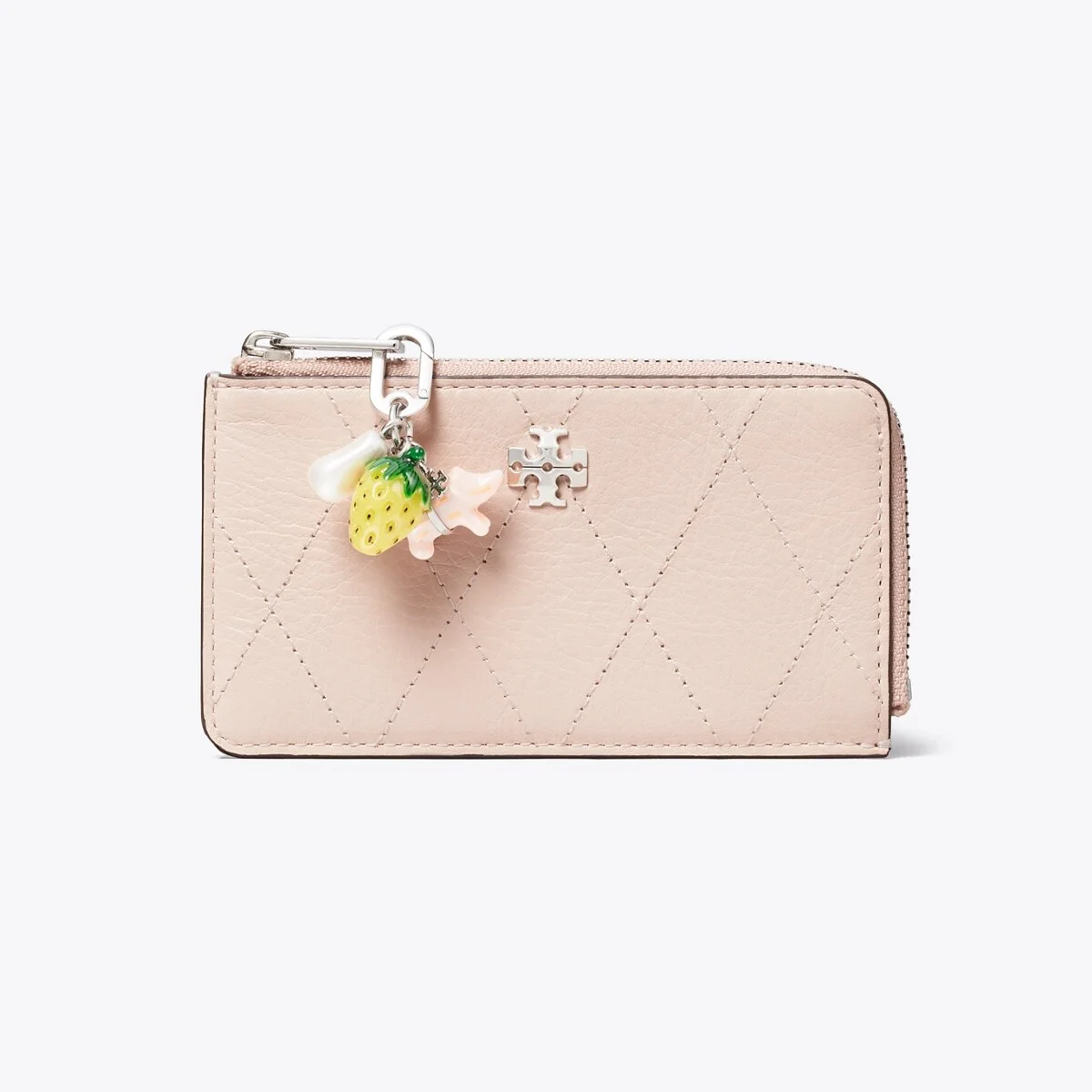 Charlie Quilted Zip Card Case - 1