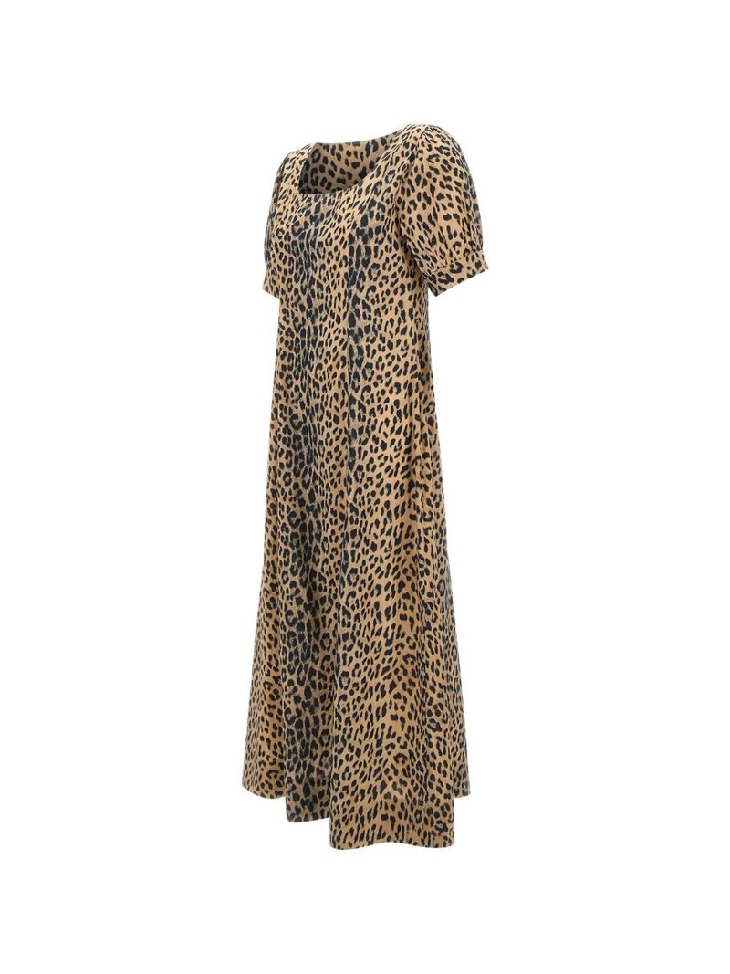 Kathleen leopard-print dress 3