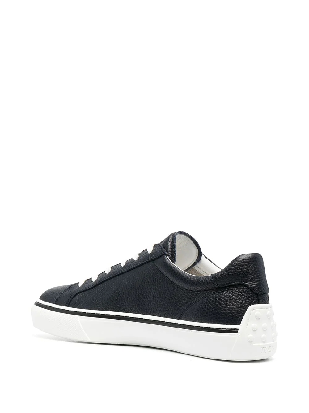 panelled low-top sneakers - 3