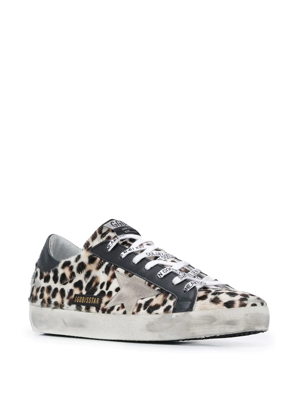 Superstar leopard-print sneakers - 2