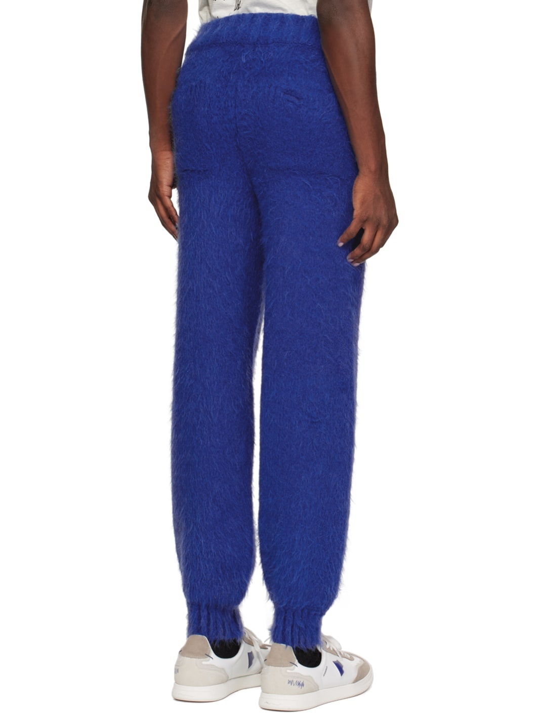 Blue Distressed Sweatpants - 3