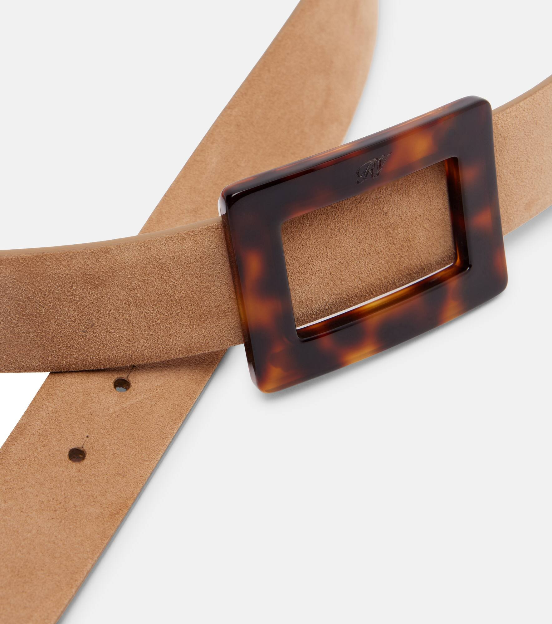 Belle Vivier suede belt - 3