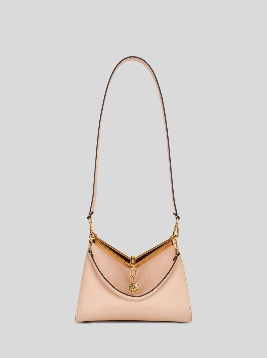 MEDIUM LEATHER VELA BAG - 2