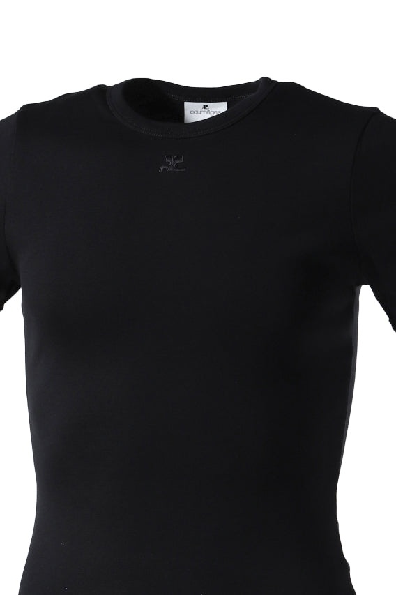 SIGNATURE CONTRAST T-SHIRT / BLK - 3
