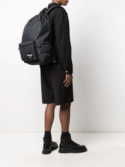 Alexander McQueen logo patch backpack outlook