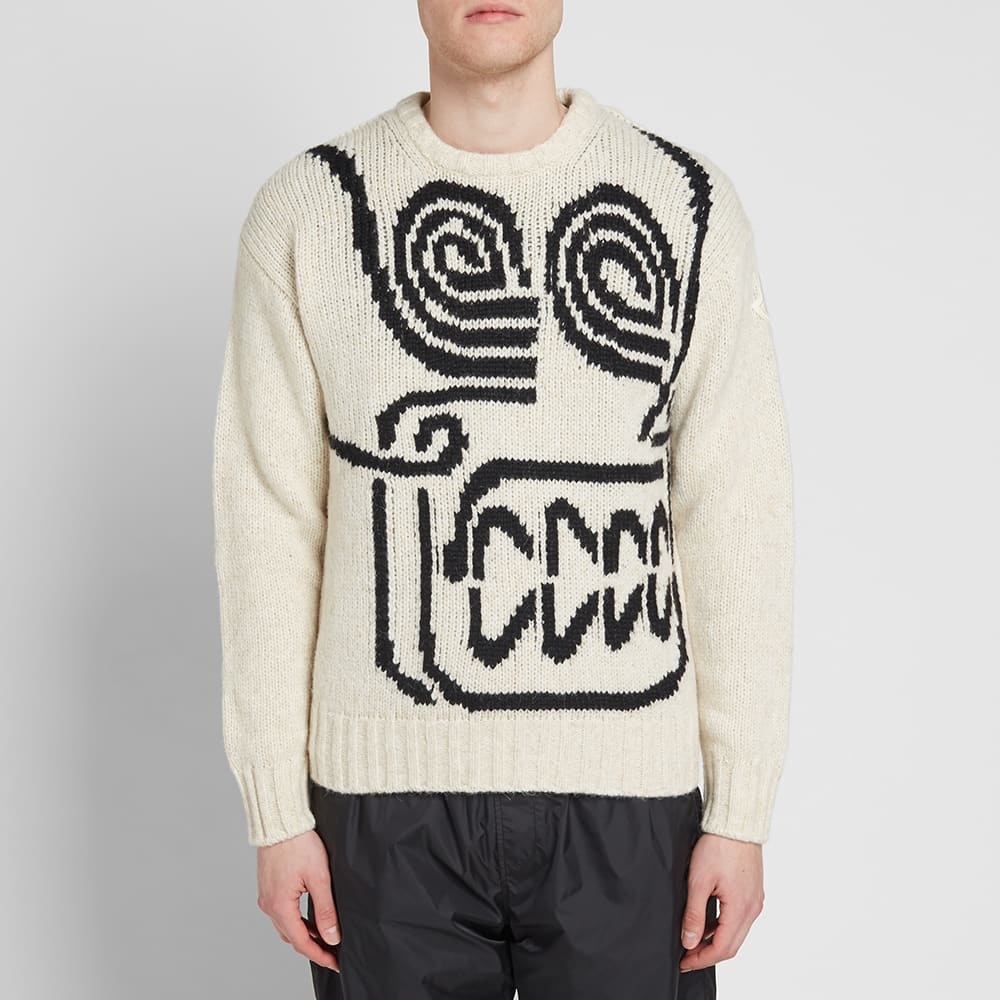 Moncler Genius - 2 Moncler 1952 - Skull Intarsia Chunky Knit - 3