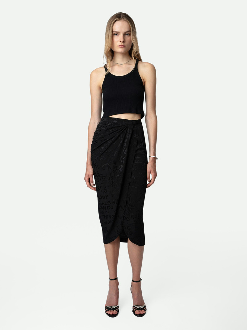 Zadig & Voltaire Jamelia Jacquard Skirt outlook