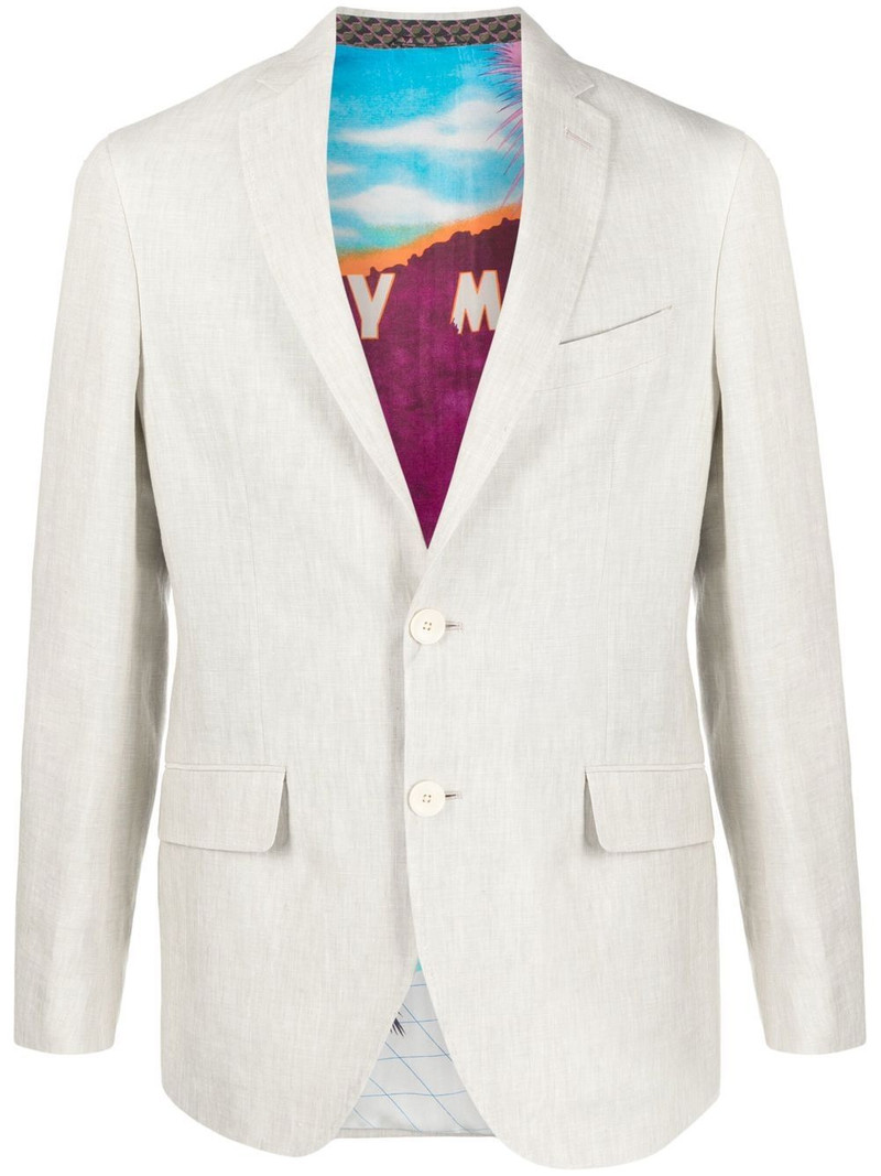 single-breasted tailored blazer 1