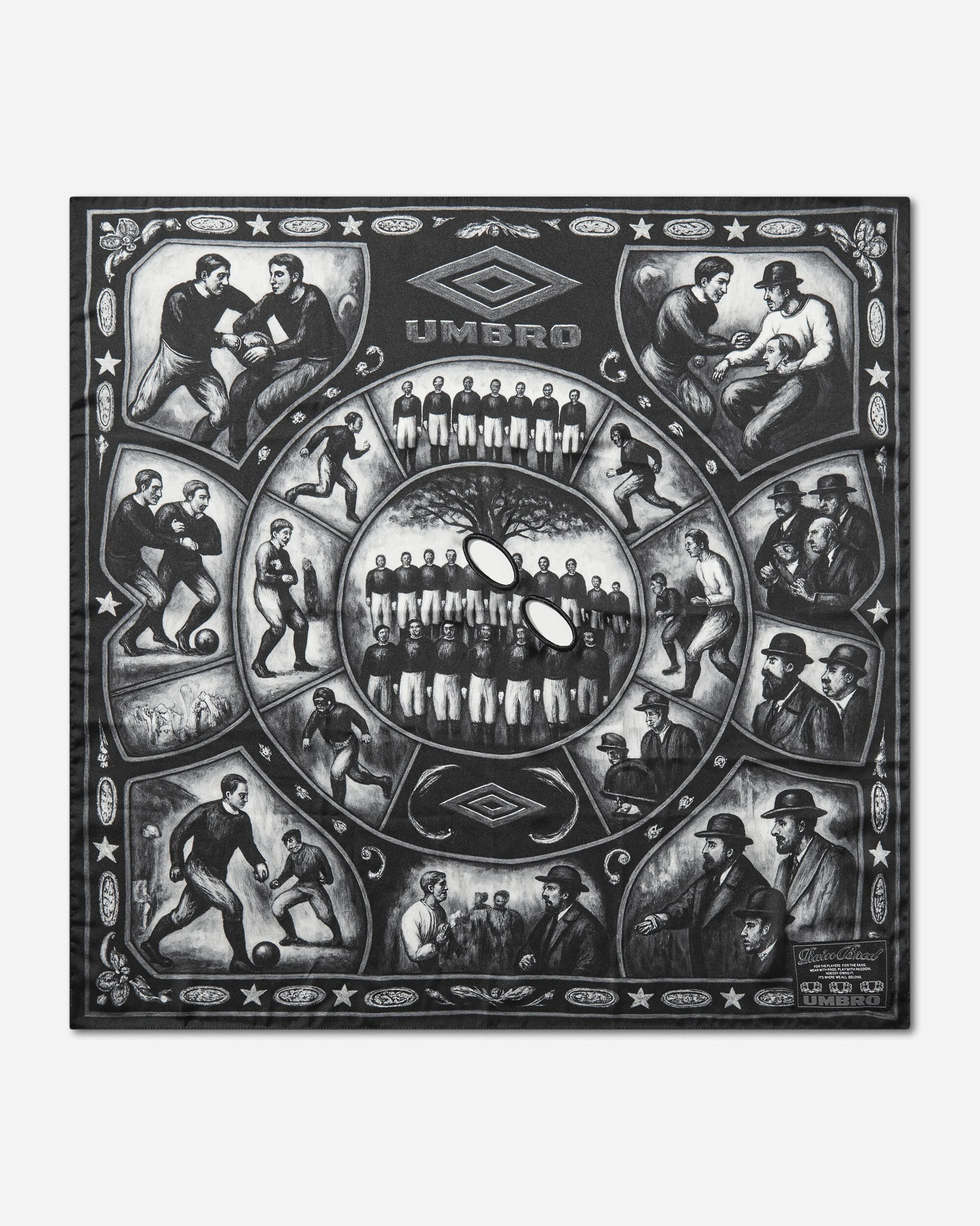 Crowd Masked Foulard Black / Grey - 1