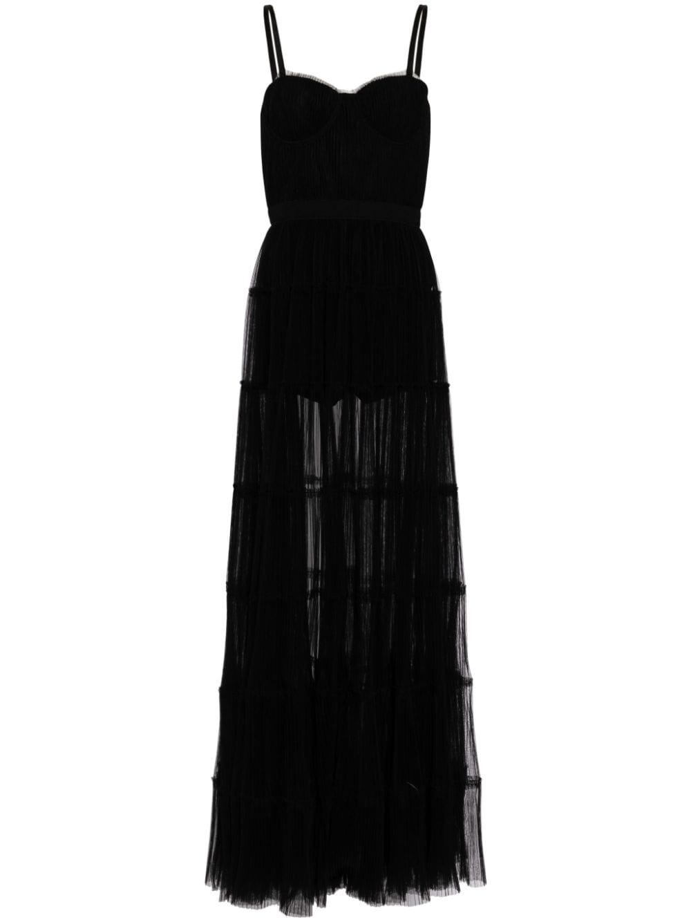 Deena pleated maxi dress - 1