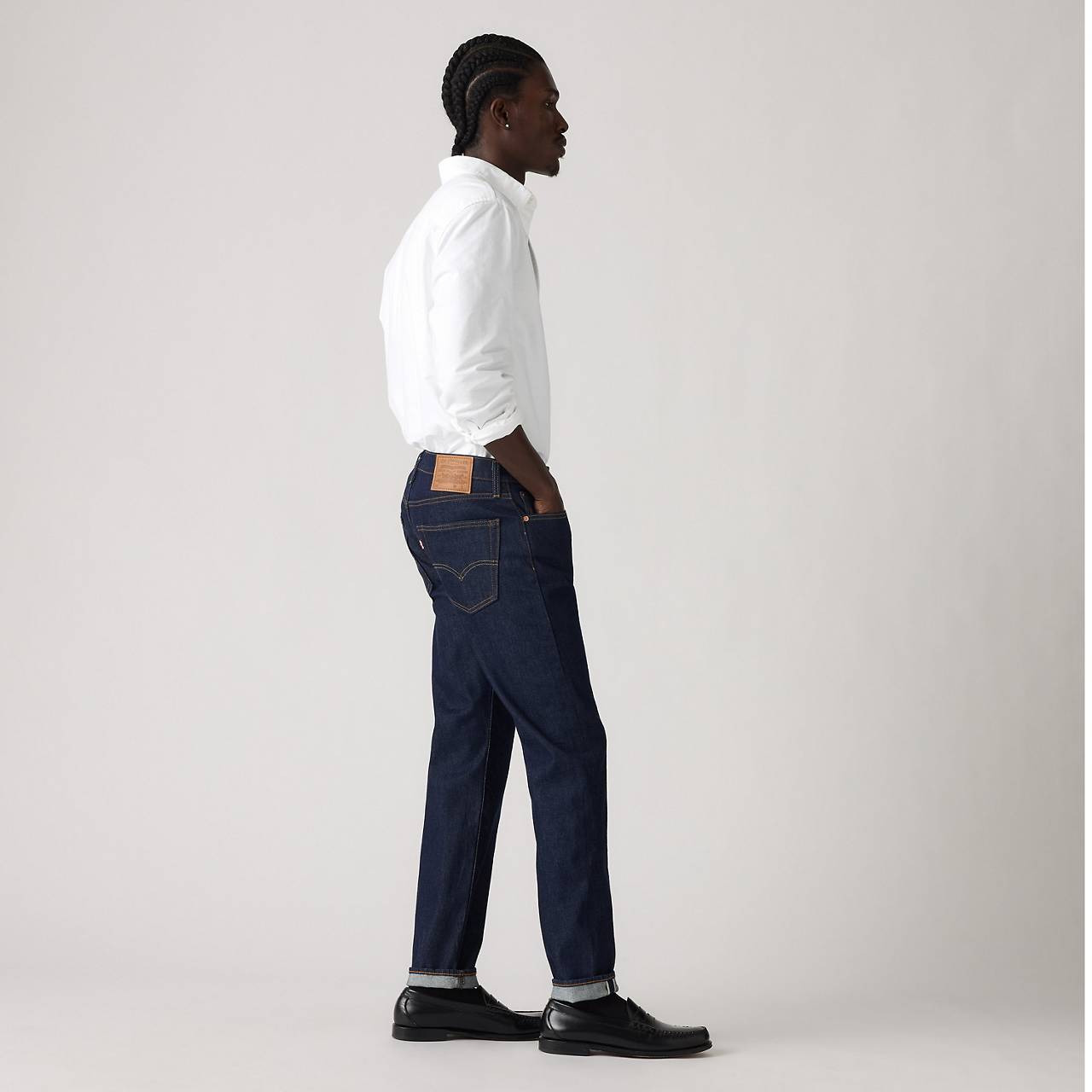 502™ TAPER FIT SELVEDGE MEN'S JEANS - 6