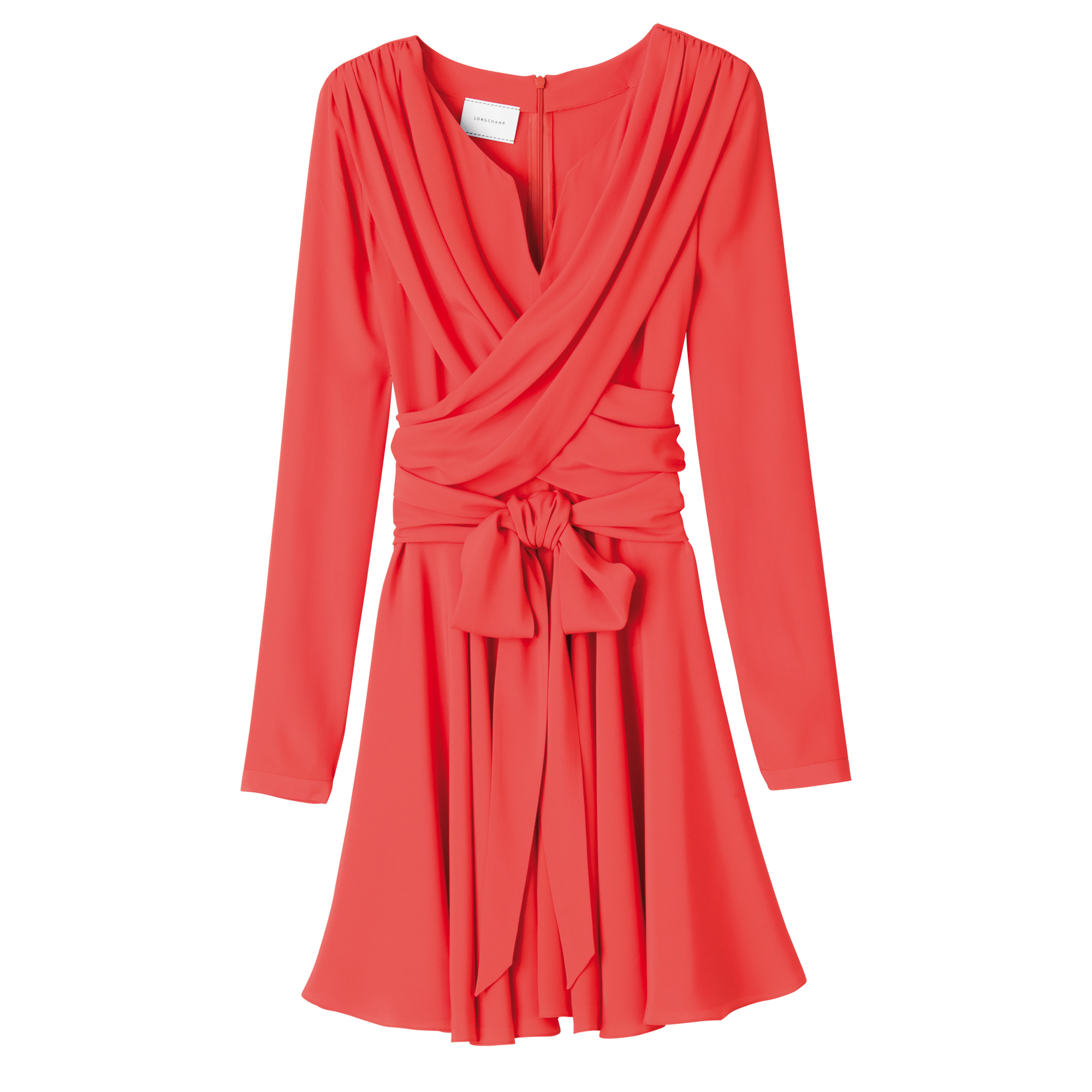 Dress Orange - Crepe - 1