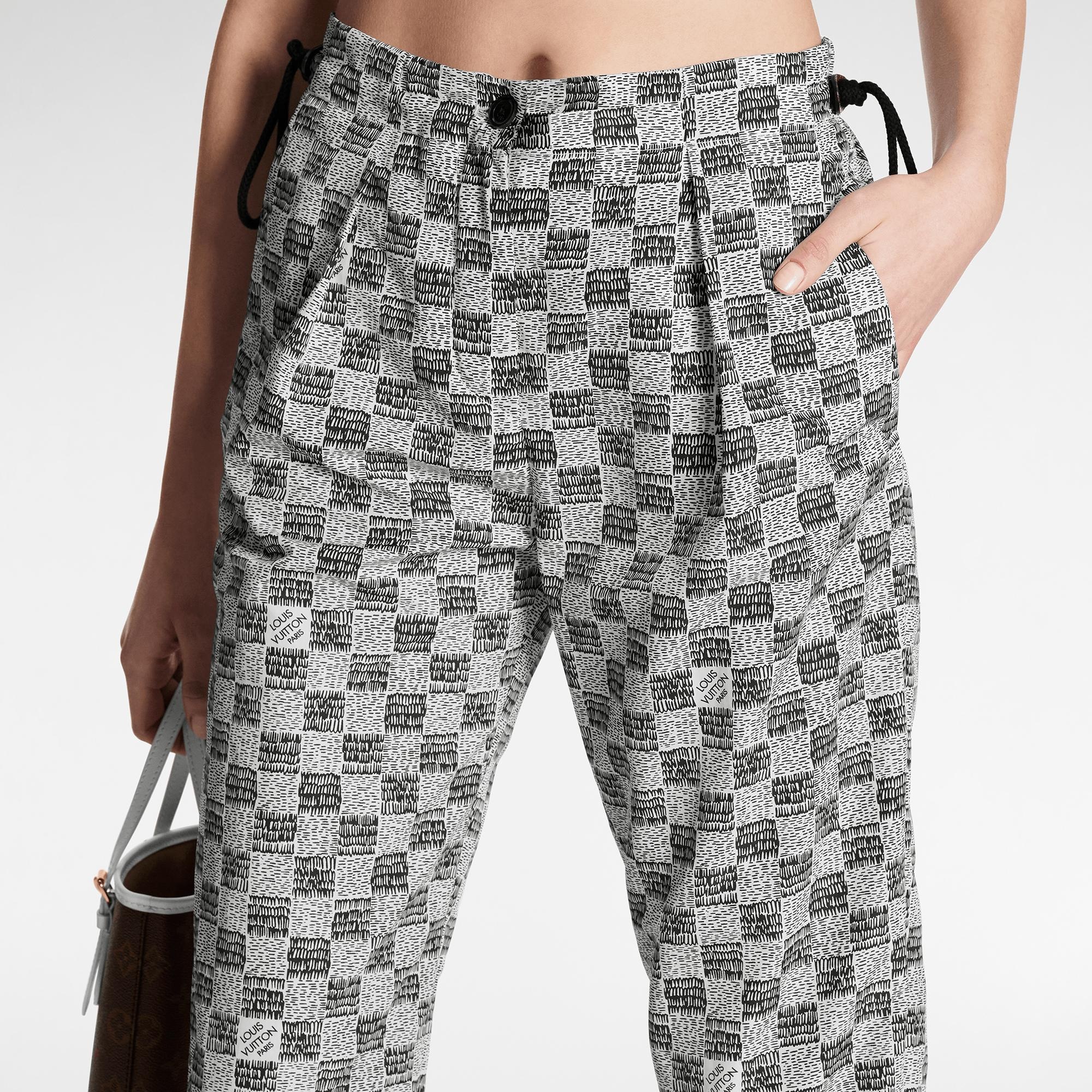 Louis Vuitton Damier Wool Workwear Pants