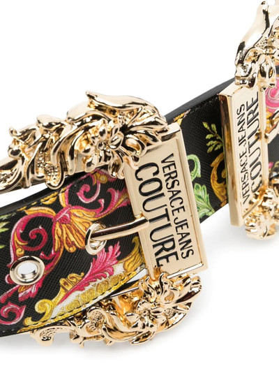 VERSACE JEANS COUTURE baroque-pattern print belt outlook