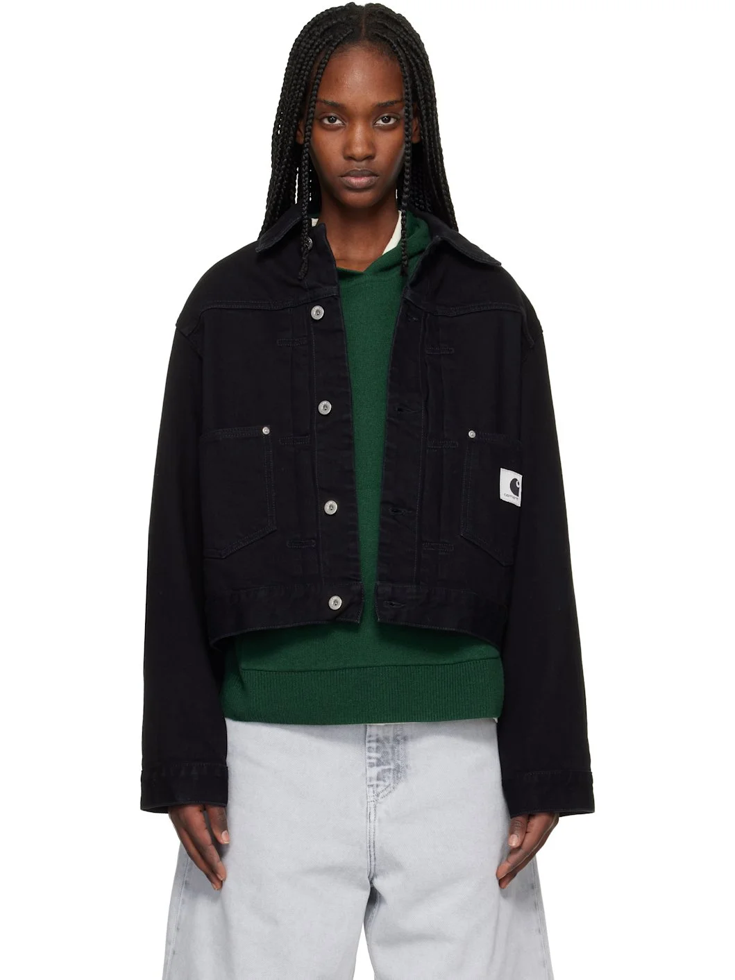 Black Belmar Denim Jacket - 1