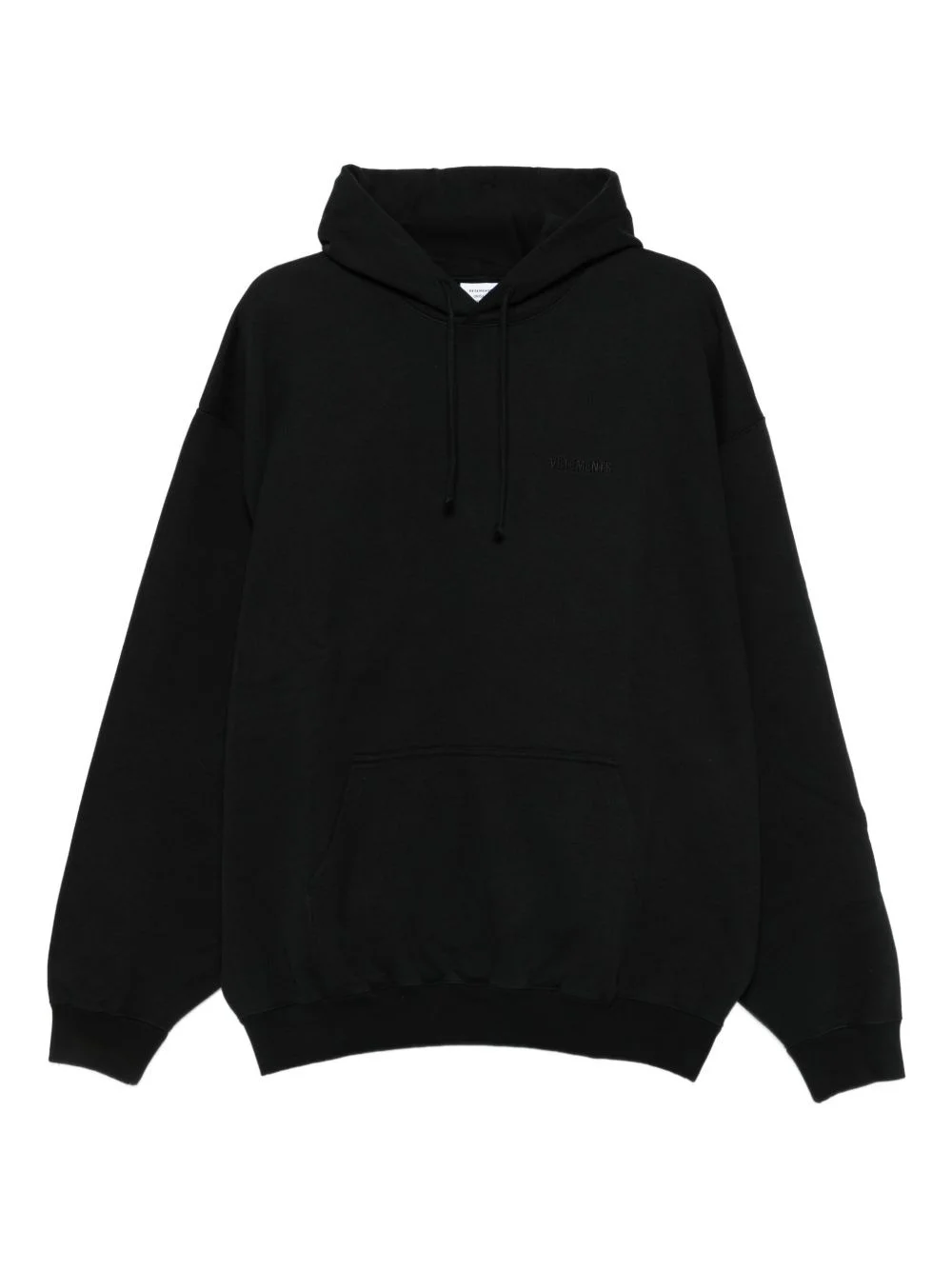 logo-embroidered hoodie - 1