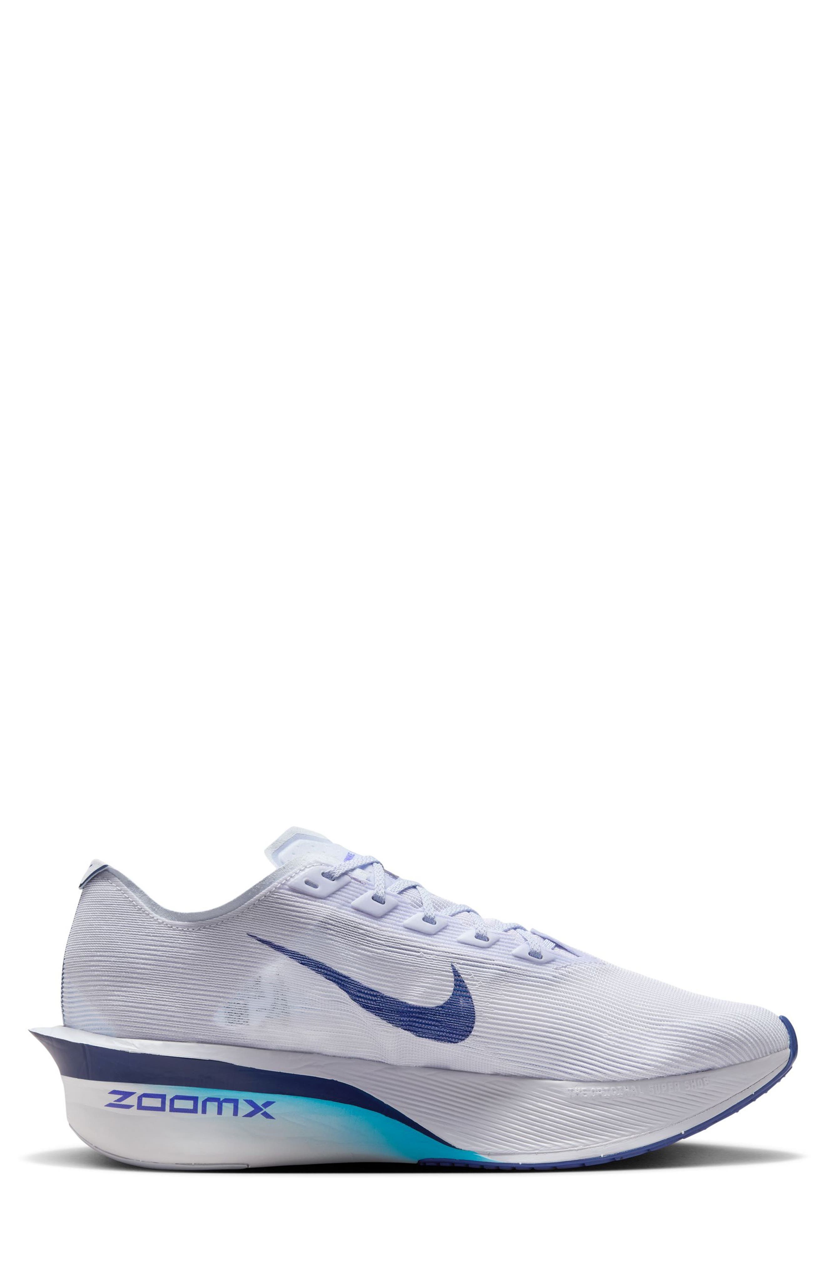 Nike ZoomX Vaporfly Next 4 Racing Shoe in 001 Ghost/blvoid at Nordstrom - 6