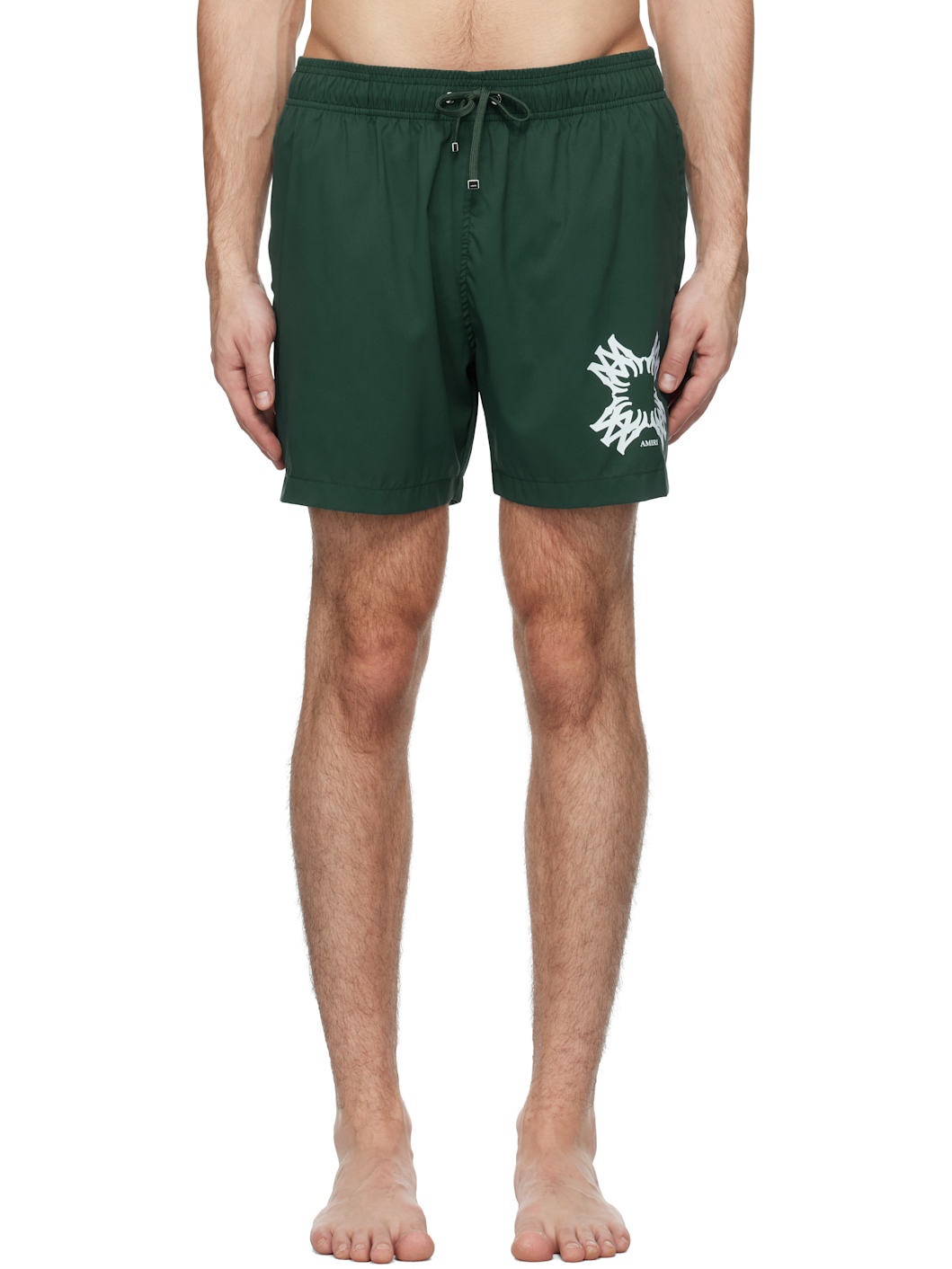 Green MA Quad Swim Shorts - 1