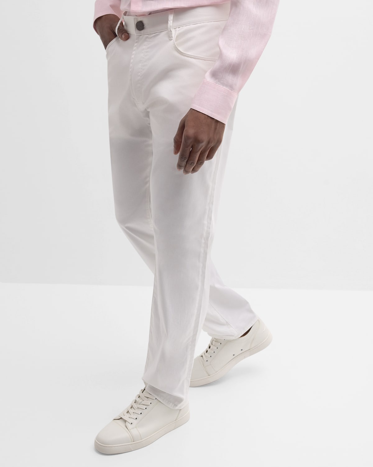 Men's Cotton-Silk Stretch Pants - 5
