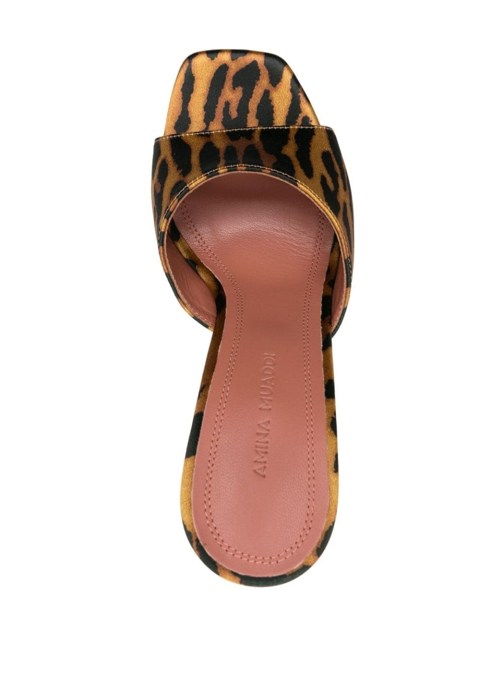 Dalida 140mm tiger-print platform mules - 4