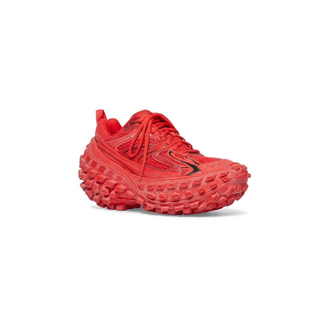 Men's Defender Sneaker in Red - 2