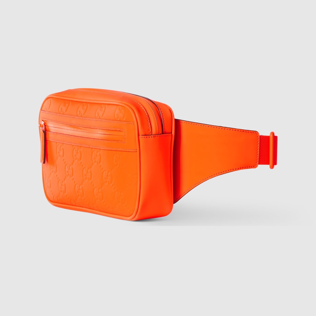 GG rubber-effect belt bag - 2