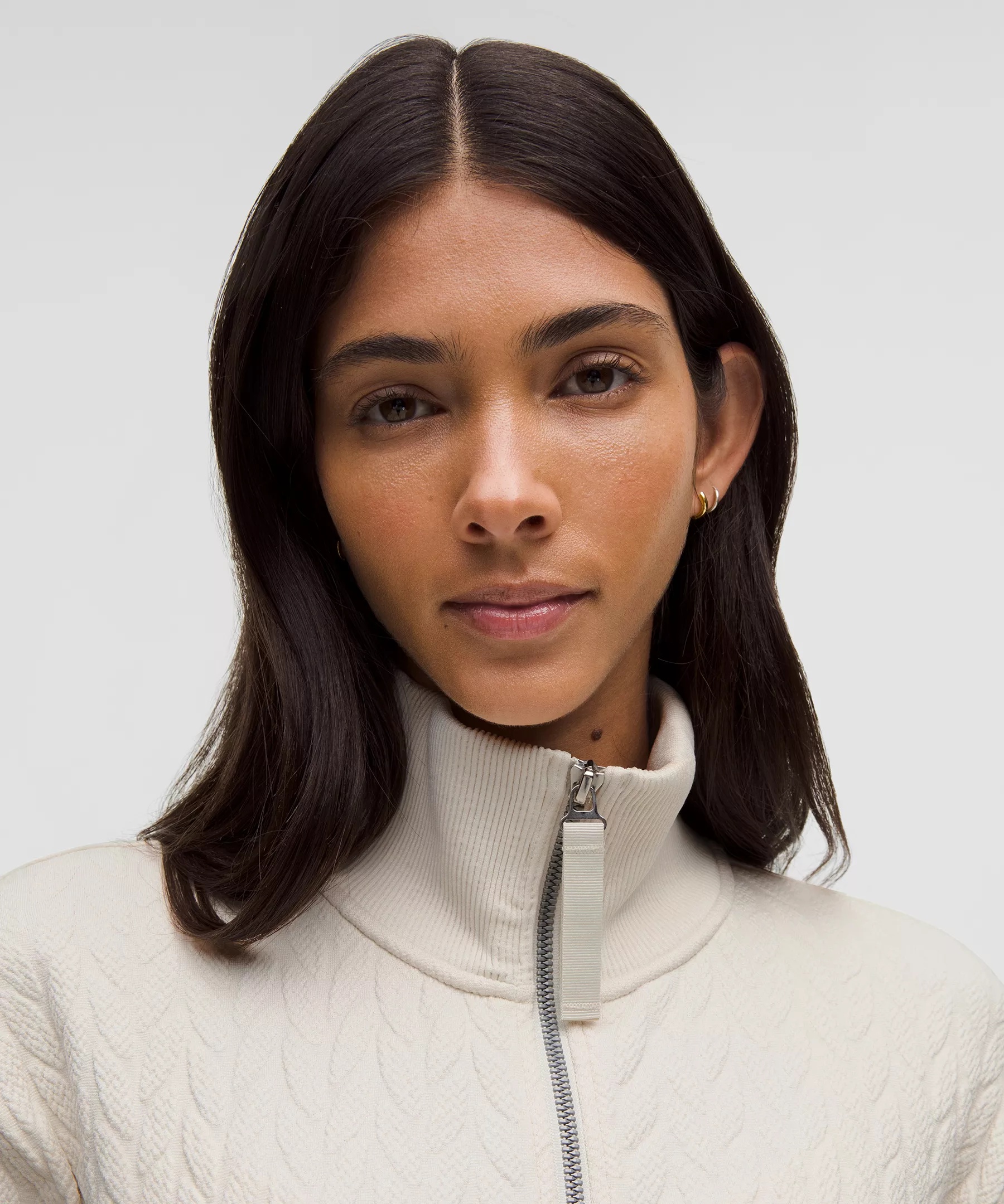 Engineered Warmth Cable-Knit Half Zip - 4