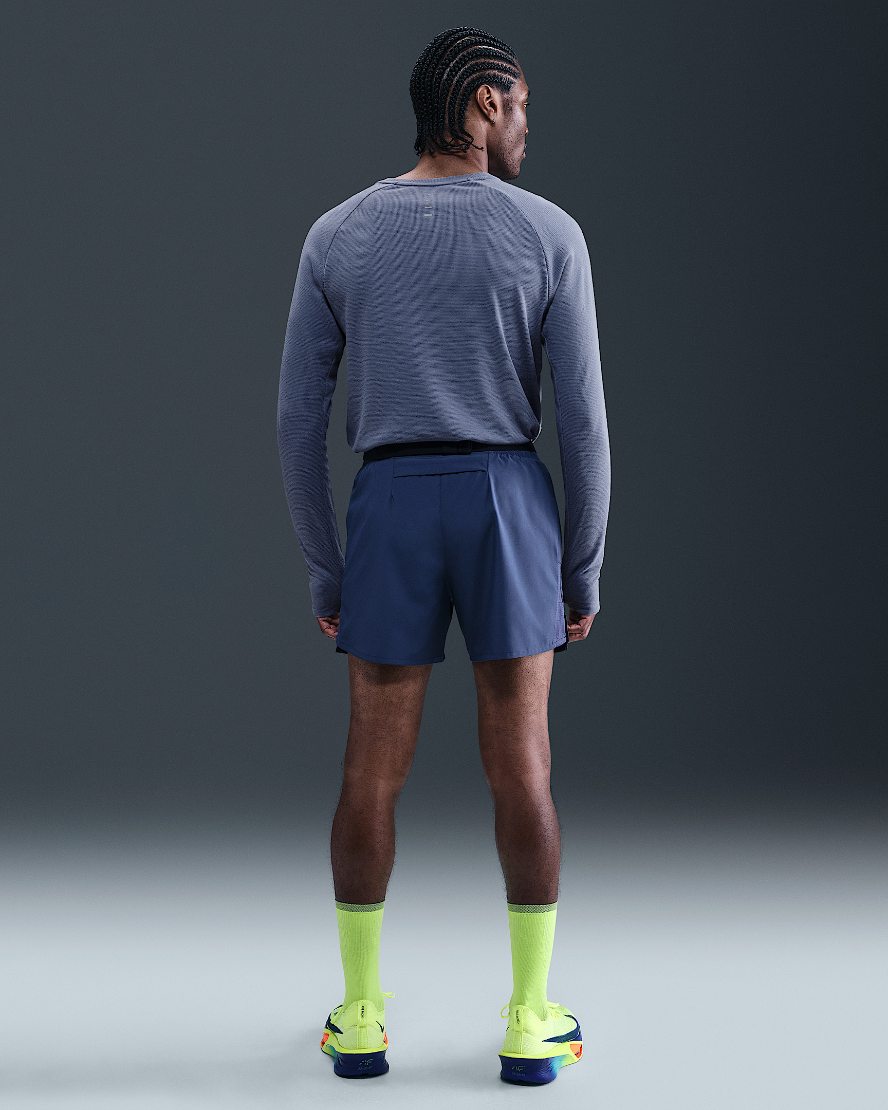 Nike Stride Men's Dri-FIT Running Waffle Crew - 5