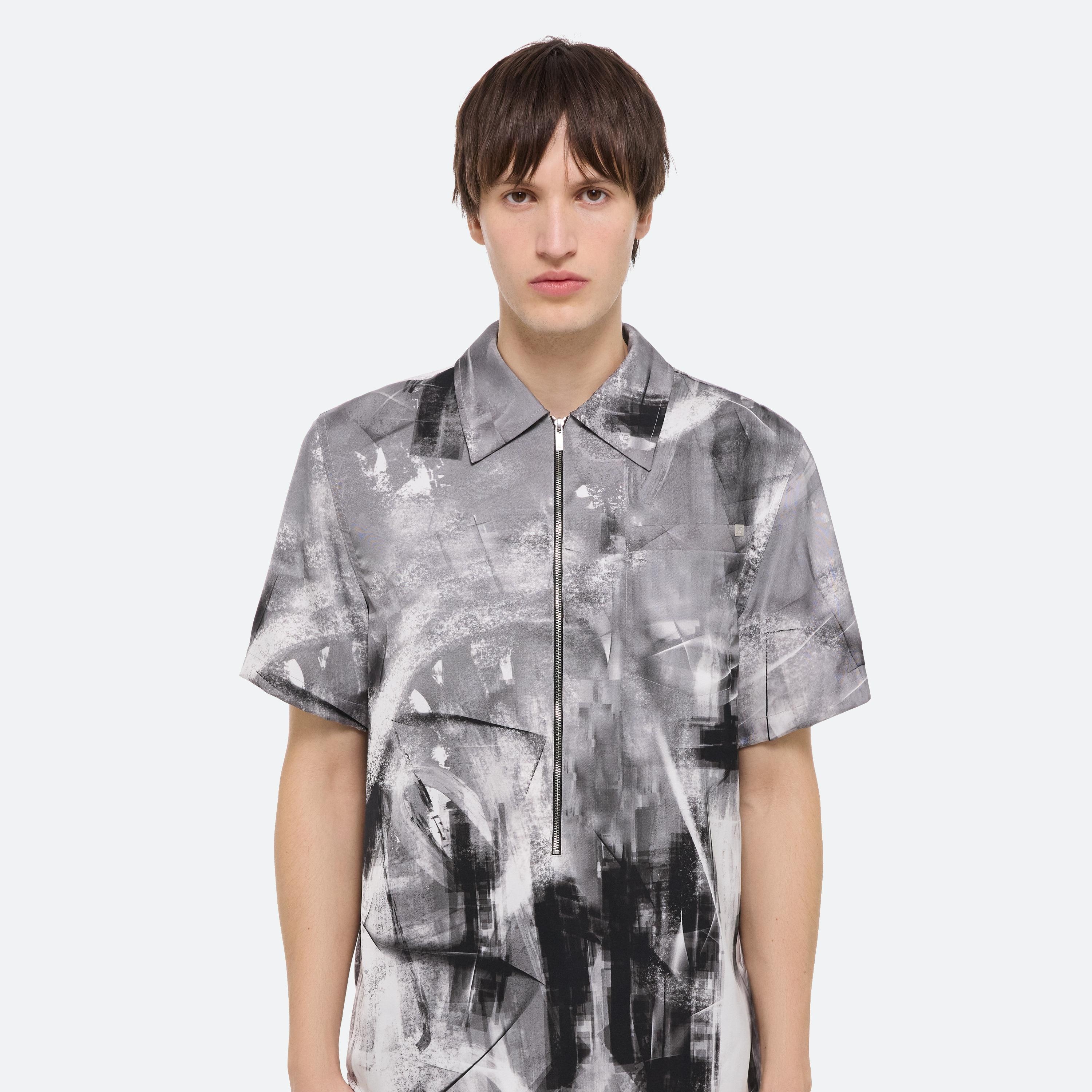 ZIP SCRIBBLE SHIRT - 6