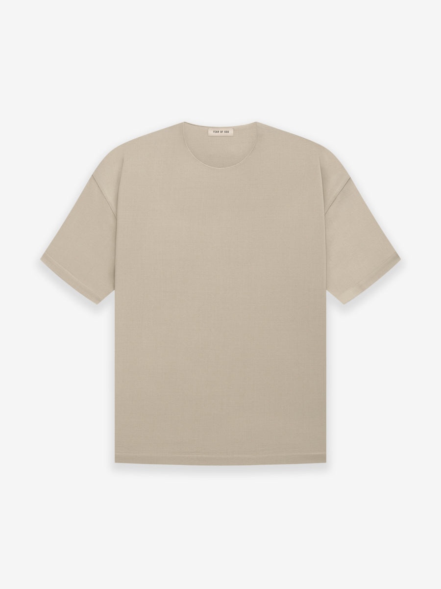 Wool Crepe Tee - 1