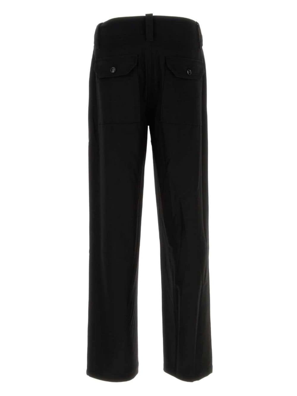 virgin-wool cloth trousers - 2