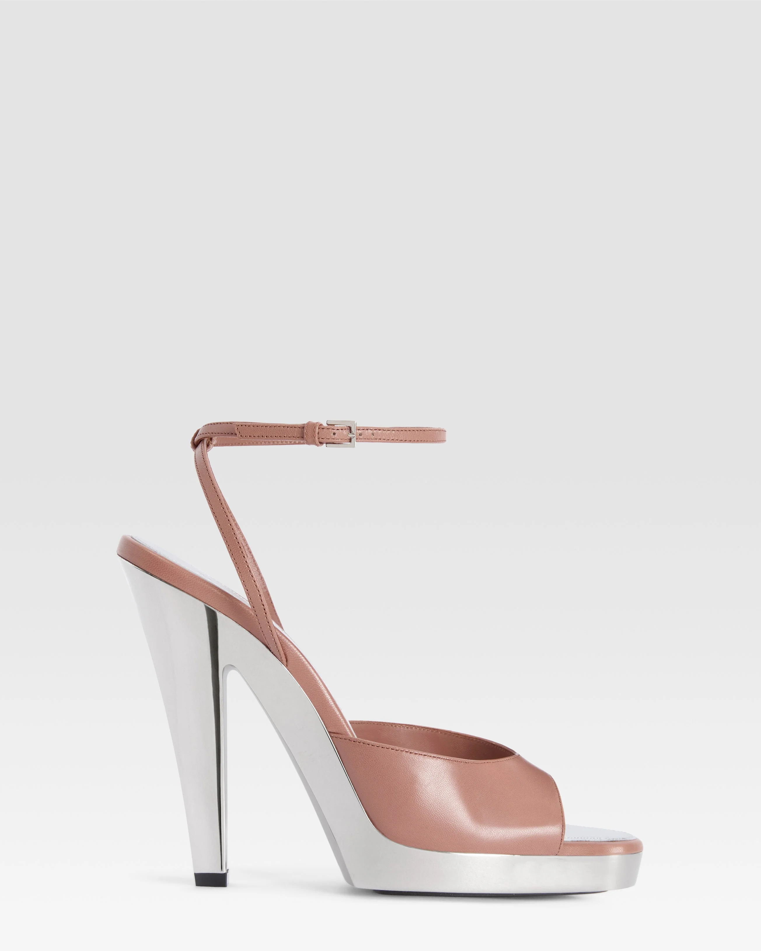 Patent calf leather sandal - 1