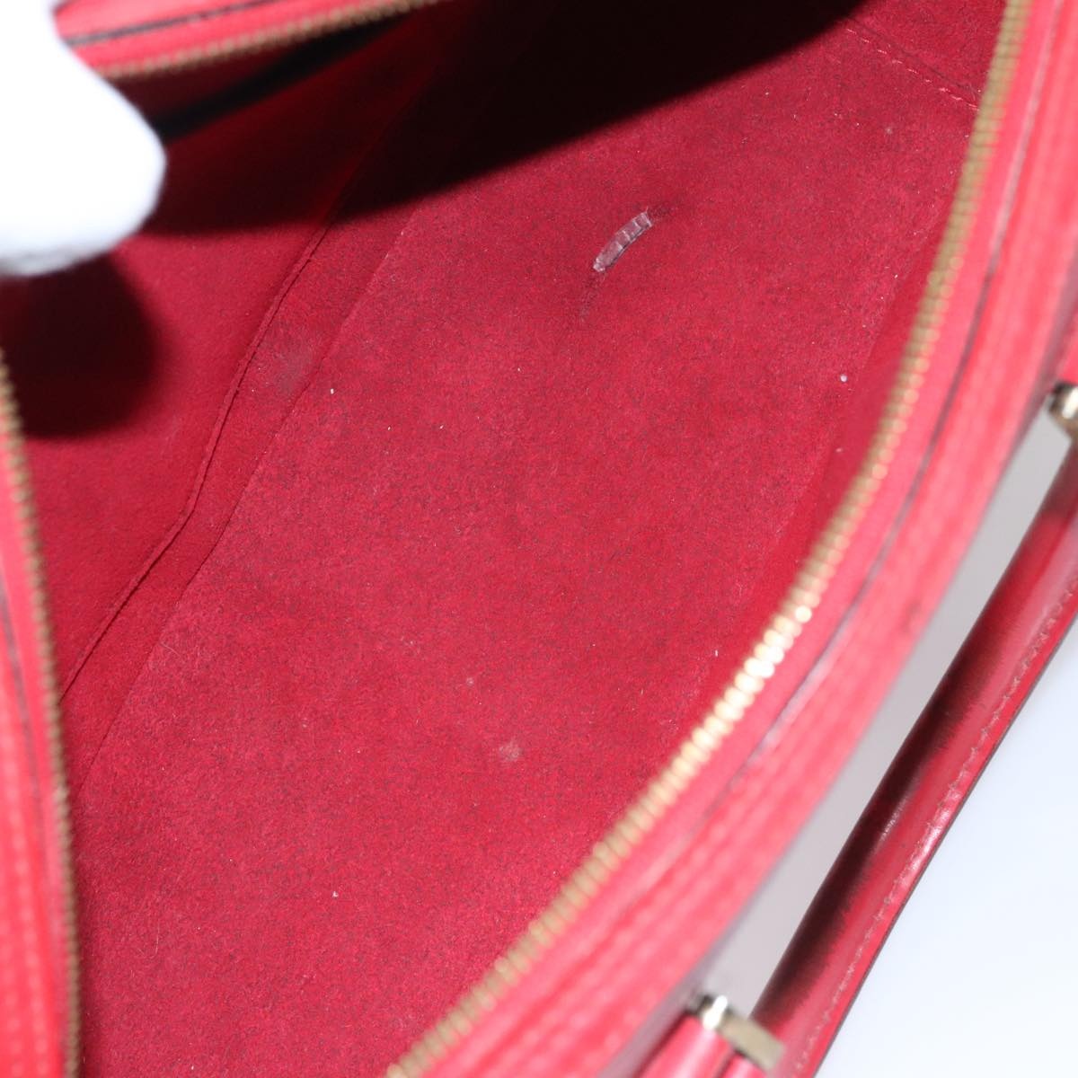 LOUIS VUITTON Epi Jasmine Hand Bag Red M52087 - 11