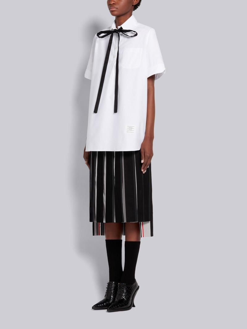 Black Crocodile Leather 105mm Curved Heel Longwing Brogue 5