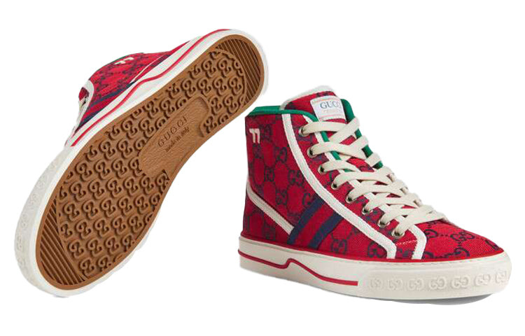 (WMNS) Gucci Tennis 1977 High '520 Red' 661390-2UZL0-6497 - 5