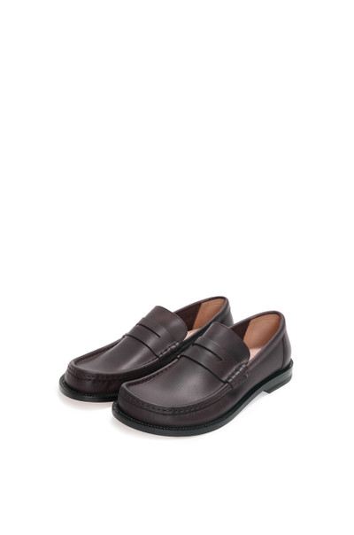 Loewe Campo loafer in waxed calfskin outlook