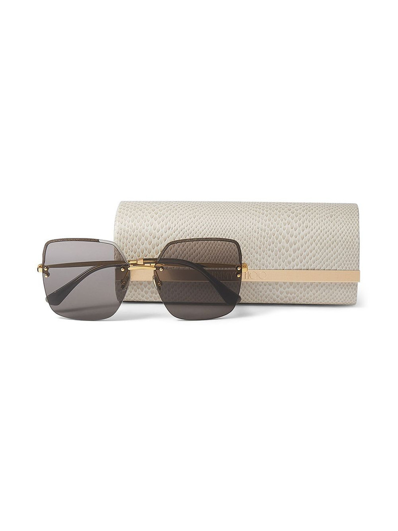 Tavi oversize square-frame sunglasses 4