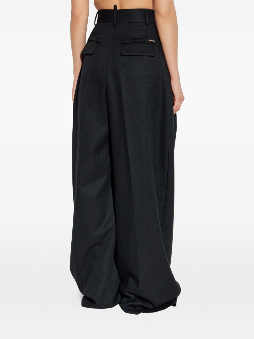 logo-plaque trousers - 4