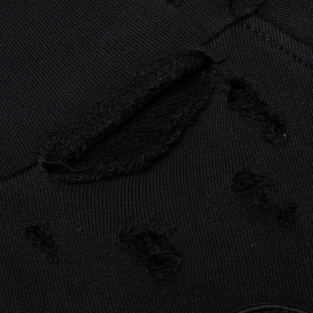 RAF SIMONS X SMILEY SMILEY PRINT 50TH ANNIVERSARY HOODIE - BLACK - 6