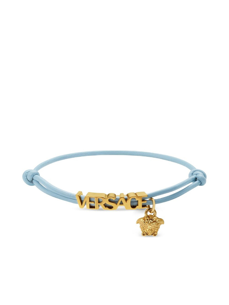 Medusa leather bracelet 1