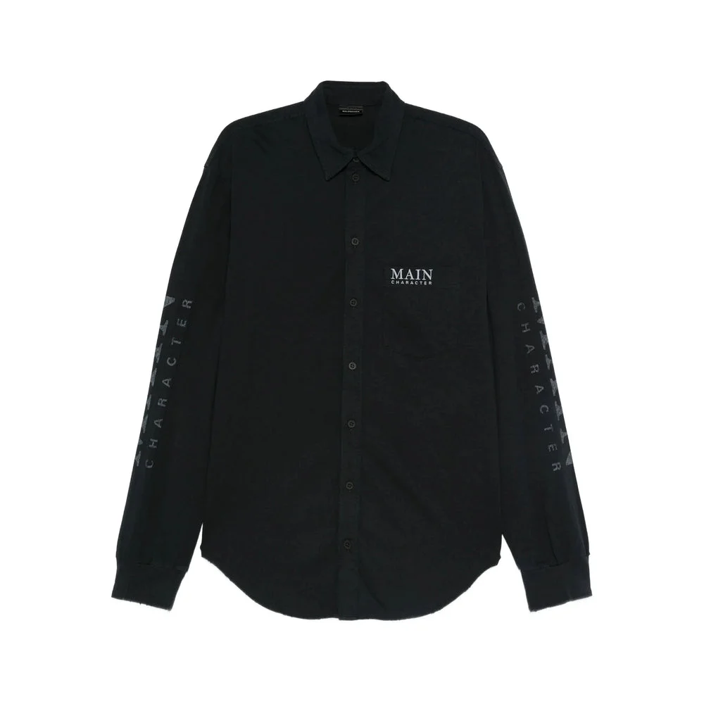 Balenciaga Black Shirts Men - 1